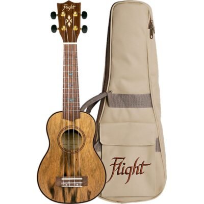 Flight Ukelele Soprano Dus430 Dao C/Funda Dus430 Dao