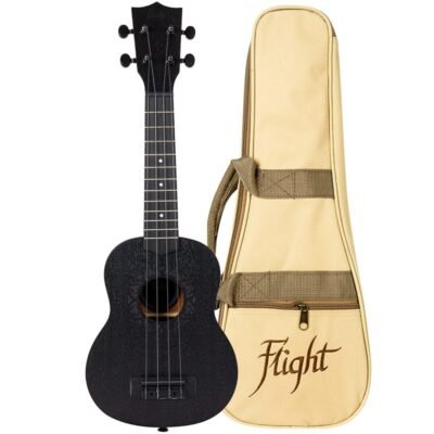 Flight Ukelele Soprano Nus310 Blackbird C/Funda Nus310 Blackbird