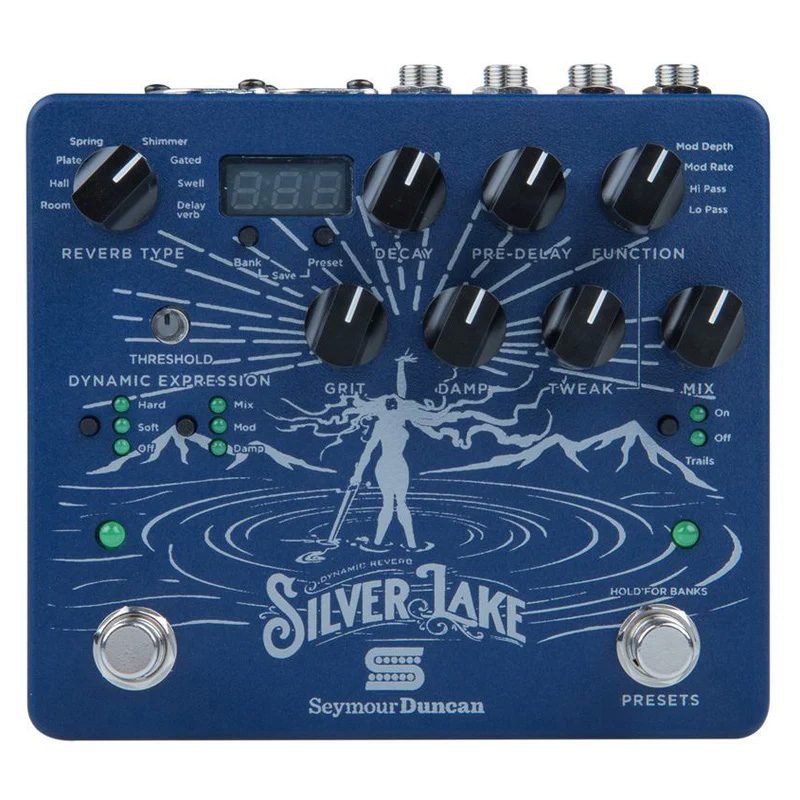 Pedal De Efecto Sd Reverb Stereo Silver Lake 11900-014