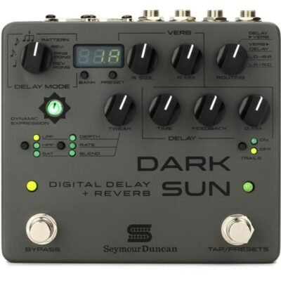Pedal De Efecto Sd Dark Sun Mark Holcomb Dark Sun Delay / Reverb 11900-017