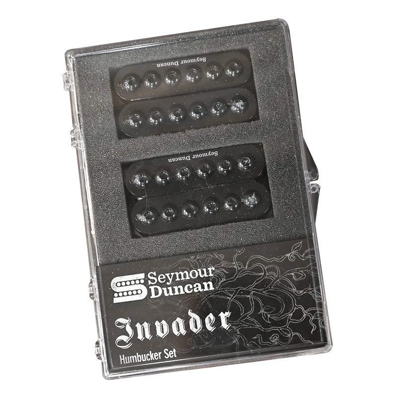 Microfonos Humbuckers Para Guitarra Electrica SD SET INVADER BLACK