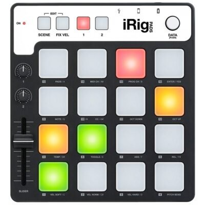 Ik Multimedia Irig Pads Controlador Midi De Ritmos Ip-Irig-Pads-In