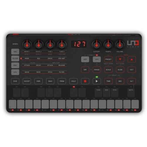 IK MULTIMEDIA UNO SYNTH SINTETIZADOR ANALOGO ULTRAPORTATIL