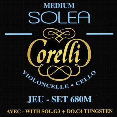 Encordado Corelli Solea De Cello Savarez 680M