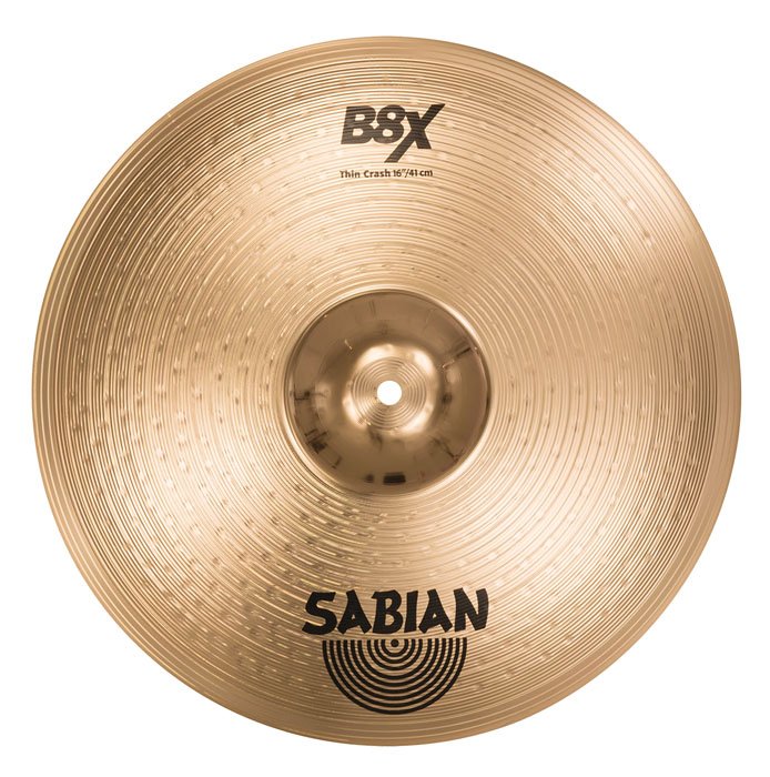 Platillo Sabian 16" Thin Crash B8X 41606X