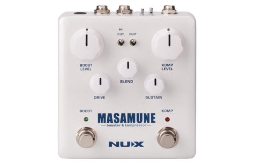 Pedal de efectos Booster y Compresor Verdugo Series Masamune NUX NBK-5