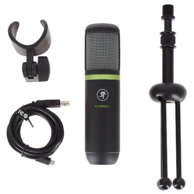 Micrófono Condensador Usb Mackie Em-Usb + Soporte + Cable 2052074-00SE