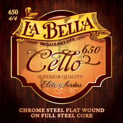 Encordado La Bella Elite De Violoncello 650