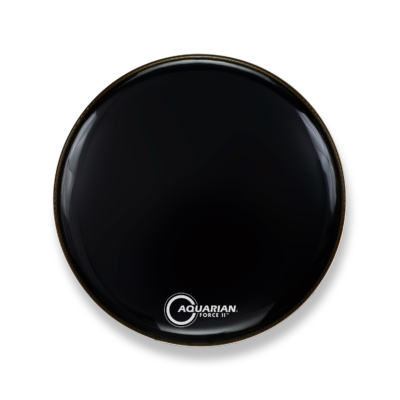 Parche 20" Bombo Aquarian Fr20Bk Full Force Resonant Black
