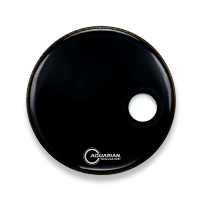 Parche 20" Bombo Aquarian Rsm20Bk Regulator Black