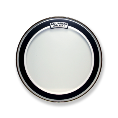 Parche 22" Bombo Aquarian Skii22 Super Kick Ii Clear