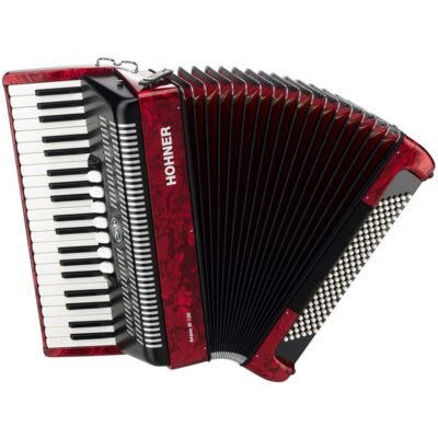 Hohner Acordeon 120B.Bravo Rojo A16832