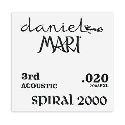 Cuerda 3 Daniel Mari De Guitarra Acustica Phospor Bronze 7003Pxl