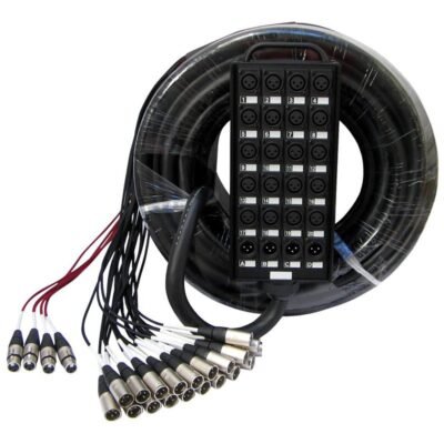 Leem Manguera De Sonido Sr-24C 20Ent.4Sal(Xlr)30M Sr24C