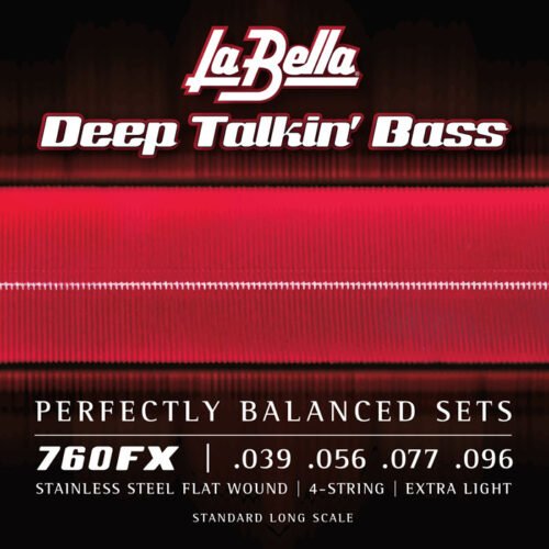 ENCORDADO LA BELLA DE BAJO DEEP TALKIN BASS FLAT 039/096 EXTRA LIGHT