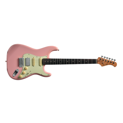Guitarra Electrica Bacchus Bst-2Rsm-R Slpk + Funda