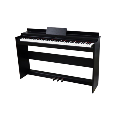 Piano 88 Teclas Accion Martillo Sensitivas Con Mueble Blanth Bl8812 Black
