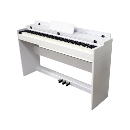 Piano 88 Teclas Accion Martillo Sensitivas Con Mueble BLANTH BL8812 WHITE