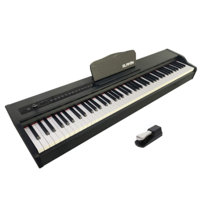 Piano 88 Teclas Accion Martillo Sensitivas Blanth Bl150 Black