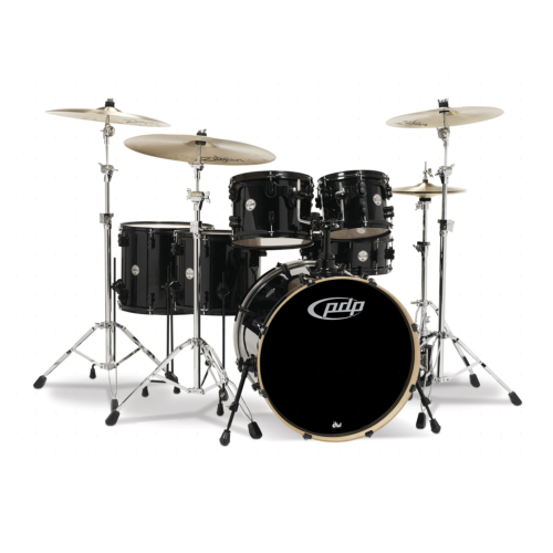 Bateria 6 Cuerpos Sin Fierros PDP PDCM2216PB CONCEPT MAPLE PEARLESCENT BLACK