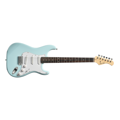 Guitarra Electrica Bacchus Bst-1 R Ptl-Sob + Funda