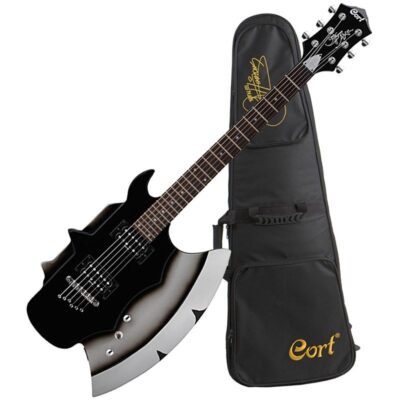 Cort Guitarra Electrica Gs-Axe Bk Gsguitaraxe-2