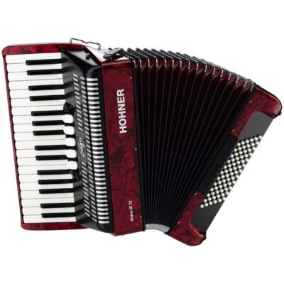 Hohner Acordeon 72B.Bravo Iii Rojo A16632