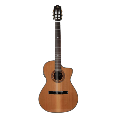 Guitarra Clasica Ecualizador Martinez Crossover Mp14Mh + Funda