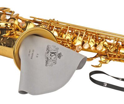 Paño Limpiador Bg Saxo Alto De Microfibra Con Pesa A30