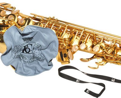 Paño Limpiador Bg Saxo Alto-Clarinete-Flauta De Microfibra Mas Seda  Redondo A30A