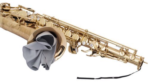 PAÑO LIMPIADOR BG SAXO TENOR DE MICROFIBRA CON PESA