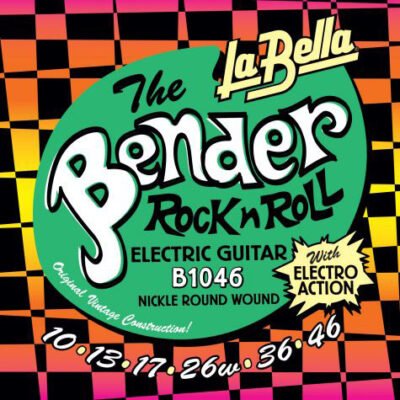 Encordado La Bella De Guitarra Electrica Bender 010/046 B1046