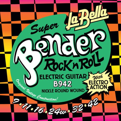 ENCORDADO LA BELLA DE GUITARRA ELECTRICA BENDER 009/042