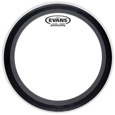Parche Evans 20" Emad Arenado Capa Simple Para Bombo Bd20Emadcw