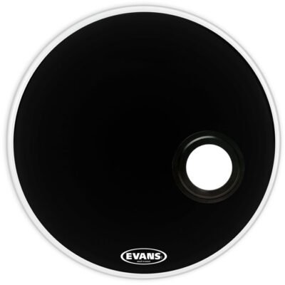 Parche Evans 20" Emad Resonador Capa Simple Para Bombo Bd20Remad