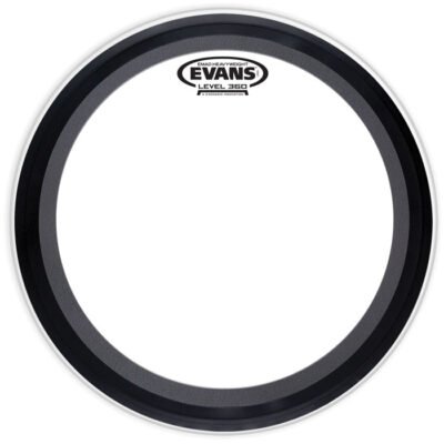 Parche Evans 22" Emad Heavyweight 2 Capas De 10Mm Para Bombo Bd22Emadhw