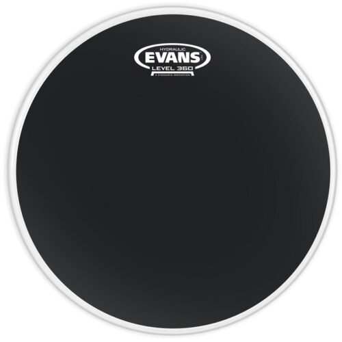 PARCHE EVANS 22" HIDRAULICO NEGRO PARA BOMBO