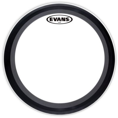 Parche Evans 24" Emad Capa Simple Para Bombo Bd24Emad