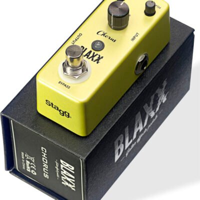 Blaxx Mini Pedal Chorus-Carcasa Metalica-True Bypass Bxchorus