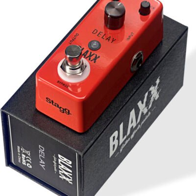 Blaxx Mini Pedal Delay-Carcasa Metalica-True Bypass Bxdelay