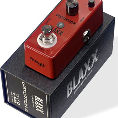 Blaxx Mini Pedal Distorsion 2 Modos-Carcasa Metalica-True Bypass Bxdista
