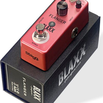 Blaxx Mini Pedal Flanger-Carcasa Metalica-True Bypass Bxflanger
