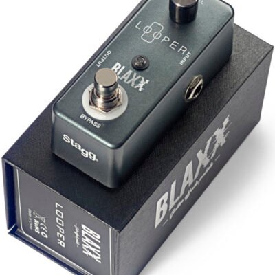 Blaxx Mini Pedal Looper Para Guitarra O Bajo-Carcasa Metalica-True Bypass Bxloop