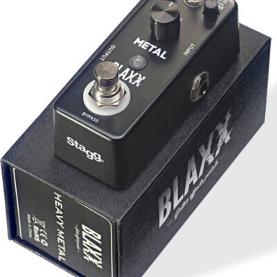Blaxx Mini Pedal Metal 3 Modos-Carcasa Metalica-True Bypass Bxmetal