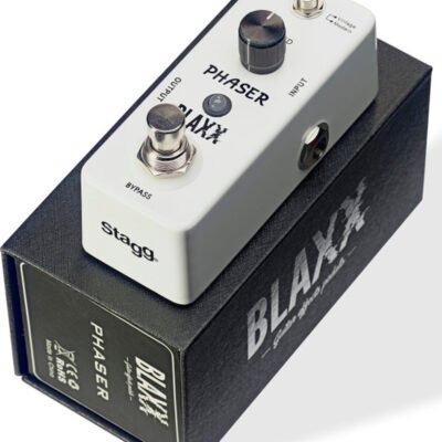 Blaxx Mini Pedal Phaser-Carcasa Metalica-True Bypass Bxphaser