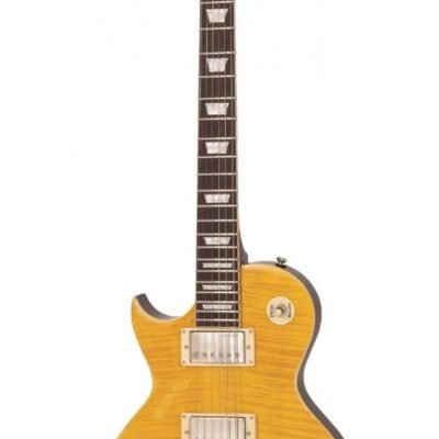 Guitarra Eléctrica Les Paul Vintage Lv100 Relic Lemon Zurda Lv100Mrpgm