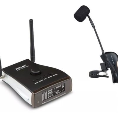 Sistema Microfono Inalámbrico Acemic Saxo Con Reverb Pr-8Echo-St-4