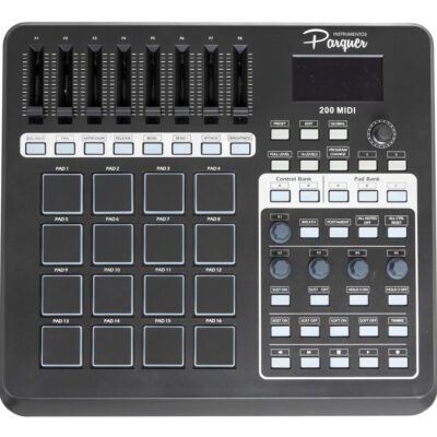 Controlador Midi Parquer 16 Pads 200 Midi