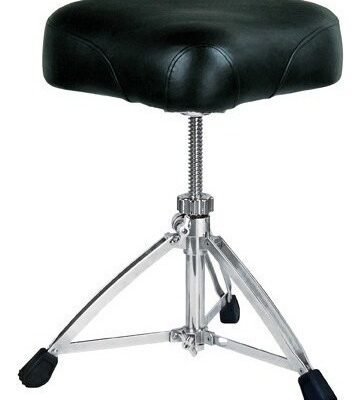 Banqueta Bateria Parquer Moto Ergonomica Pata Doble Cromada 94001
