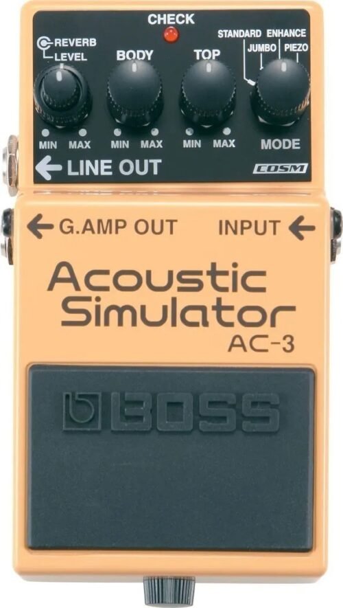 Simulador De Guitarra Acústica Boss Ac-3